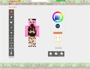 Skindex Minecraft Skin Editor