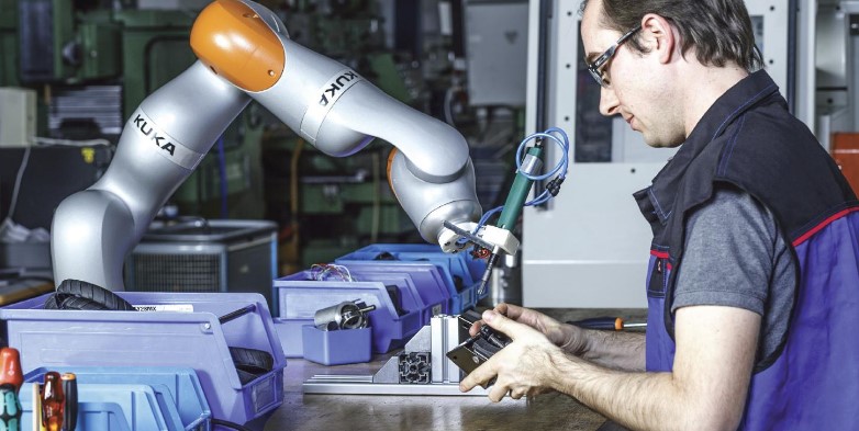 What is the specialty of a collaborative robot