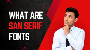What are the sans serif fonts?